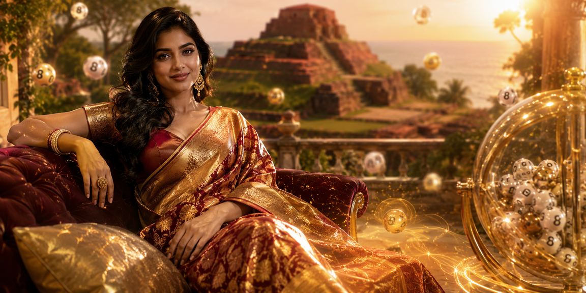 কুমিল্লায় শাড়ি পরা মডেলের সাথে লটারি