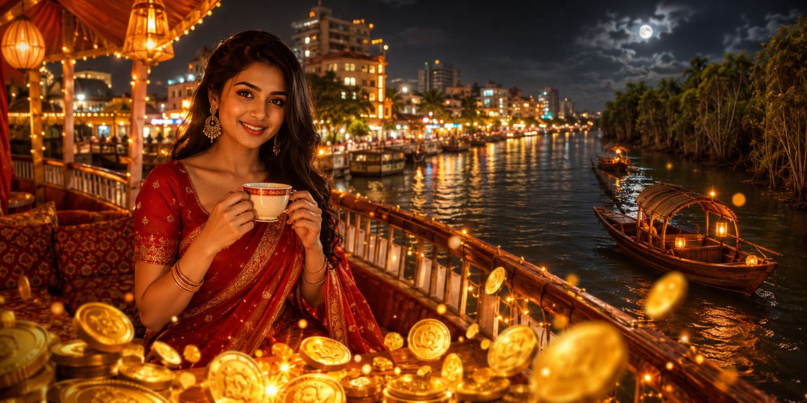 সুন্দরবনের রাতের বাজারে মোবাইলে ডিপোজিট